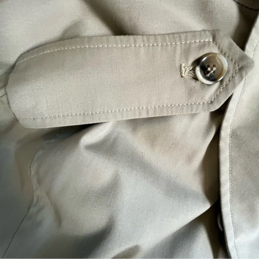 Ceiling Zero 7000R Blauer Mens 42R Trench Rain Jacket Coat Vintage Military